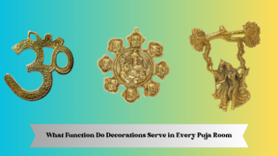 What Function Do Decorations Serve in Every Puja Room? 